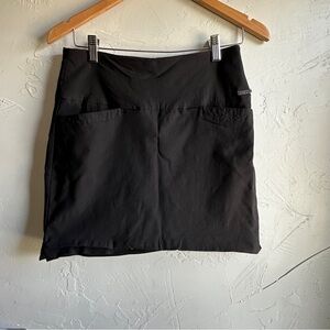 SC & Co Classic Black Skort with Front‎ Pockets Sz S
